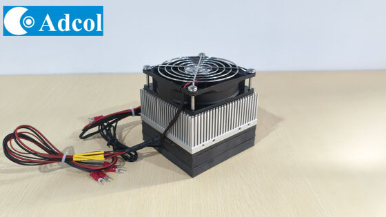 40-ваттная пластина Пельтье, не требующая обслуживания, термоэлектрический охладитель без движущихся частей, снижающий шум и вибрацию для различных задач охлаждения